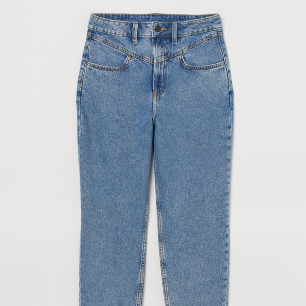 Mom high ankle jeans. Like New. Worn once.